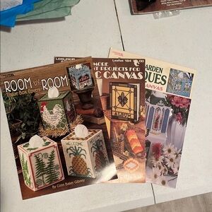 Decorative Tissue Box Cover Set - Multicolor